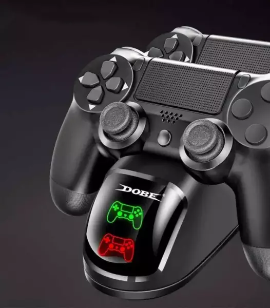 Manette de Dock Double Controller pour PlayStation 4 PS4 Noir